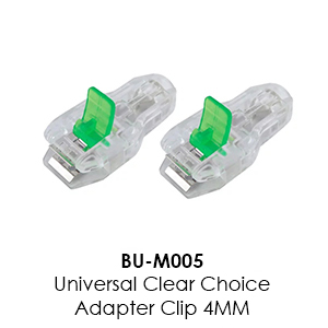 BU-M005 Universal Clear Choice Adapter Clip 4mm